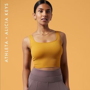 Keys Aurora Tank. Freestyle ribbed crop tank. Size small. Like new.